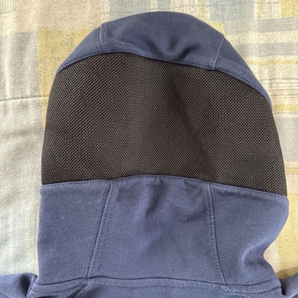 Nike Dri-FIT Full Zip Basketball Print Navy Blue Long Sleeve Men's Large - Picture 8 of 15